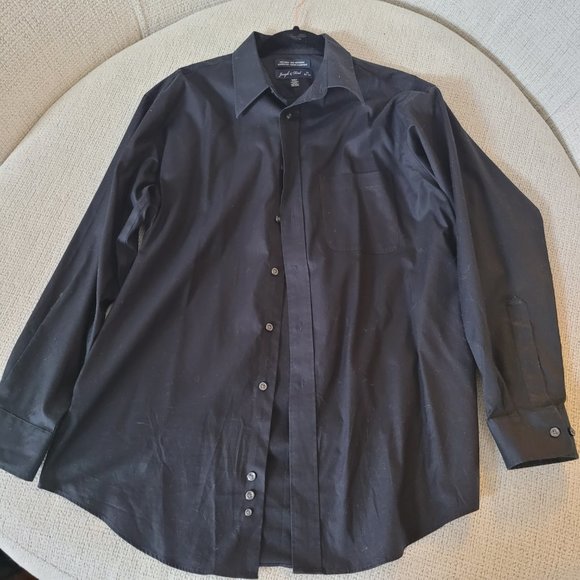 Joseph & Feiss Non Iron Black Shirt - Picture 2 of 4